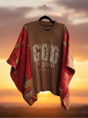GOD IS GOOD Artisan Made Upcycled Clothing Size Inclusive Granny D Originals